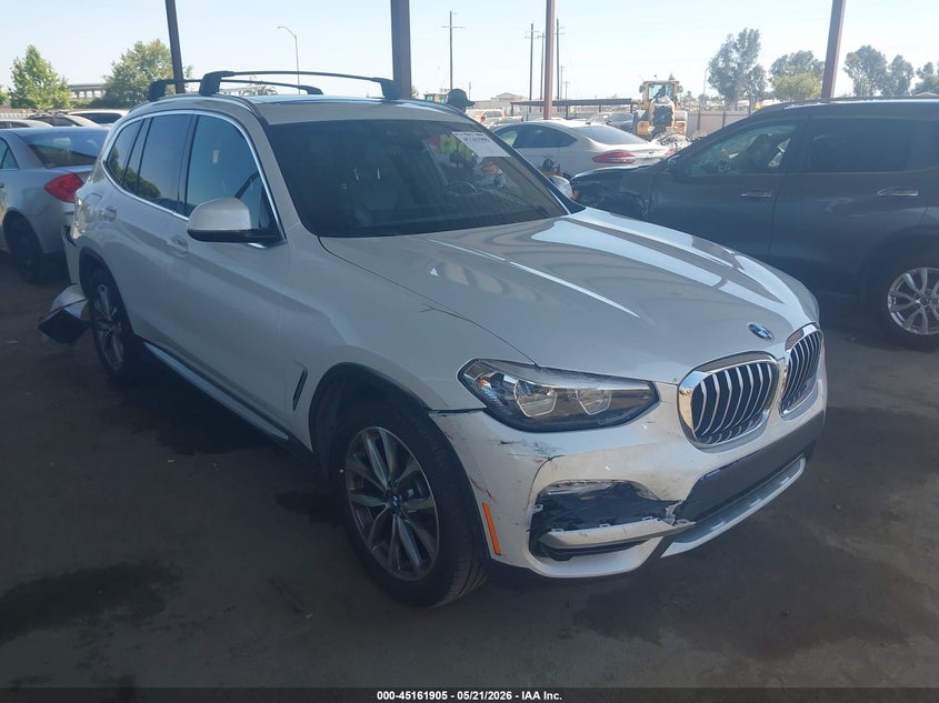 2019 BMW X3 VIN 5UXTR7C57KLF27975 IAAI salvage auction — REAR END, Salvage (California), sold $6,200 on 2026-07-07 (photo 1)