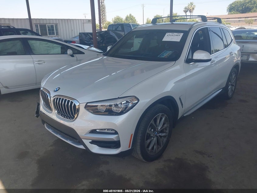 2019 BMW X3 VIN 5UXTR7C57KLF27975 IAAI salvage auction — REAR END, Salvage (California), sold $6,200 on 2026-07-07 (photo 2)