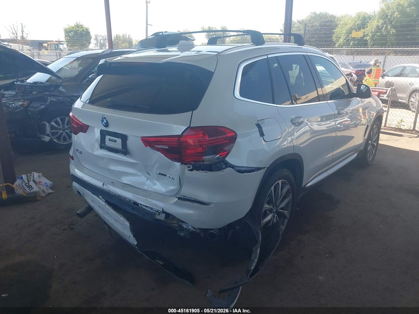 2019 BMW X3 VIN 5UXTR7C57KLF27975 IAAI salvage auction — REAR END, Salvage (California), sold $6,200 on 2026-07-07 (photo 4)