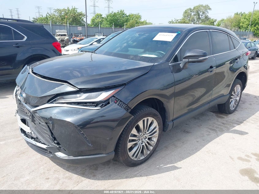 2021 Toyota Venza VIN JTEAAAAHXMJ030923 IAAI salvage auction — FRONT END, Salvage (Illinois), sold $13,500 on 2026-07-08 (photo 2)