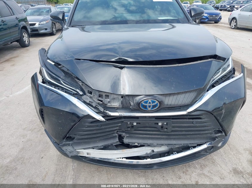 2021 Toyota Venza VIN JTEAAAAHXMJ030923 IAAI salvage auction — FRONT END, Salvage (Illinois), sold $13,500 on 2026-07-08 (photo 6)