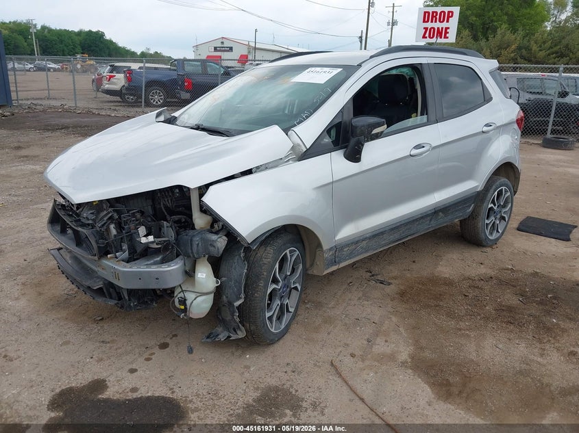 2020 Ford Ecosport VIN MAJ6S3JL0LC362210 IAAI salvage auction — FRONT & REAR, Salvage (Indiana), sold $300 on 2026-07-14 (photo 2)