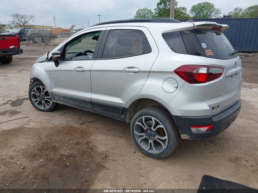 2020 Ford Ecosport VIN MAJ6S3JL0LC362210 IAAI salvage auction — FRONT & REAR, Salvage (Indiana), sold $300 on 2026-07-14 (photo 3)
