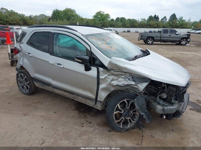 2020 Ford Ecosport VIN MAJ6S3JL0LC362210 IAAI salvage auction — FRONT & REAR, Salvage (Indiana), sold $300 on 2026-07-14 (photo 6)