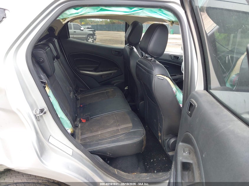 2020 Ford Ecosport VIN MAJ6S3JL0LC362210 IAAI salvage auction — FRONT & REAR, Salvage (Indiana), sold $300 on 2026-07-14 (photo 8)