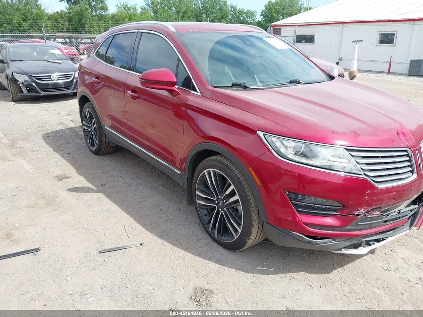 2017 Lincoln Mkc VIN 5LMTJ3DH1HUL14152 IAAI salvage auction — FRONT & REAR, Salvage (Iowa), sold $2,000 on 2026-07-27 (photo 1)