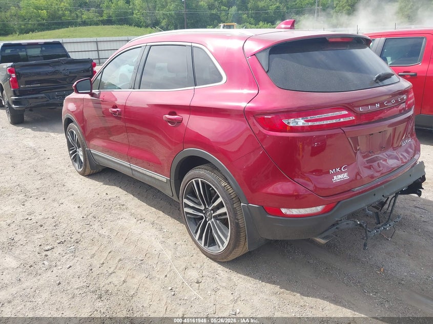 2017 Lincoln Mkc VIN 5LMTJ3DH1HUL14152 IAAI salvage auction — FRONT & REAR, Salvage (Iowa), sold $2,000 on 2026-07-27 (photo 3)