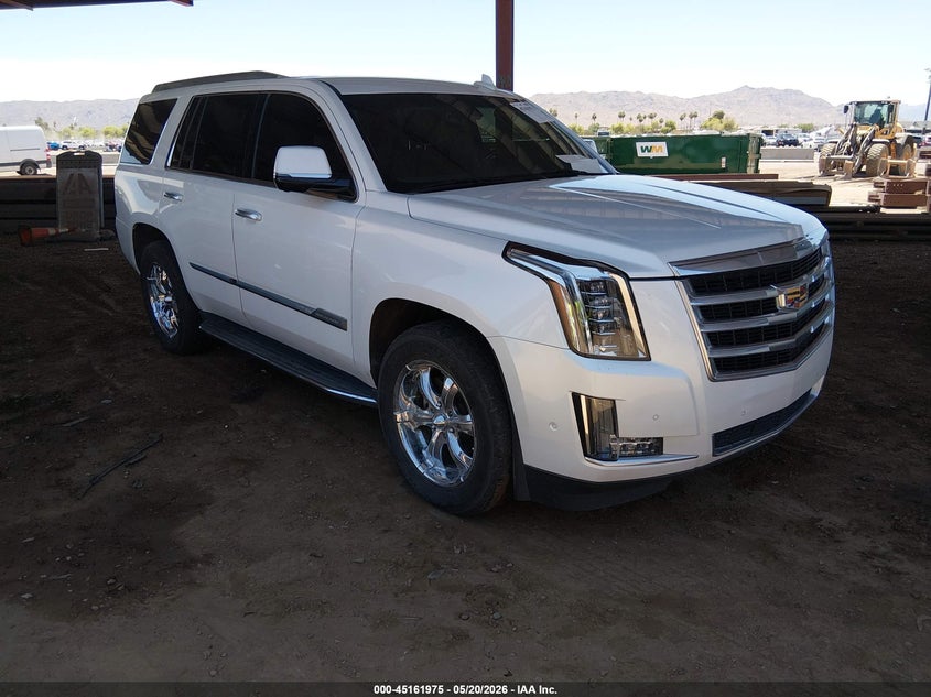 2017 Cadillac Escalade VIN 1GYS4AKJ2HR123468 IAAI salvage auction — REAR END, Salvage (Arizona), sold $9,450 on 2026-07-28 (photo 1)