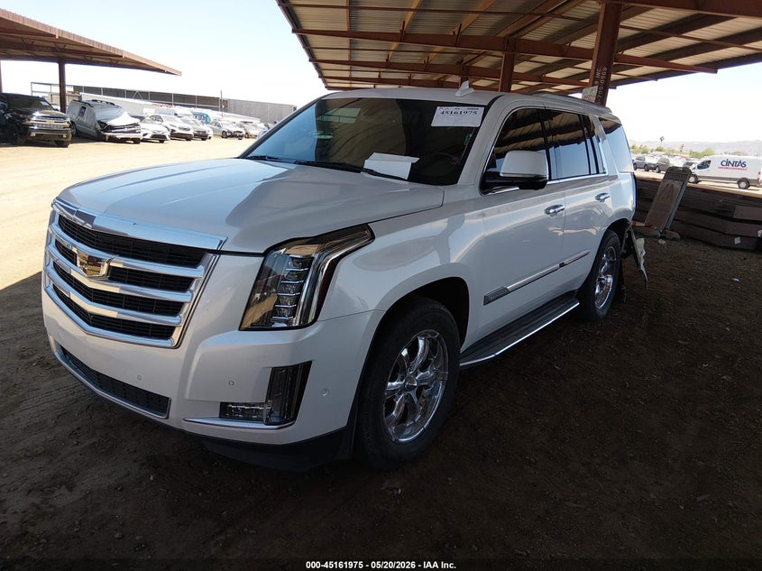 2017 Cadillac Escalade VIN 1GYS4AKJ2HR123468 IAAI salvage auction — REAR END, Salvage (Arizona), sold $9,450 on 2026-07-28 (photo 2)