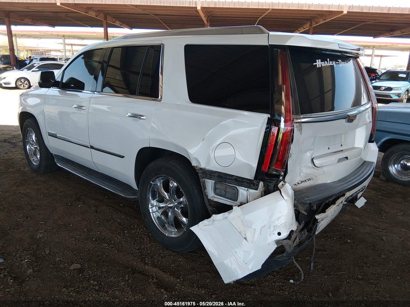 2017 Cadillac Escalade VIN 1GYS4AKJ2HR123468 IAAI salvage auction — REAR END, Salvage (Arizona), sold $9,450 on 2026-07-28 (photo 3)