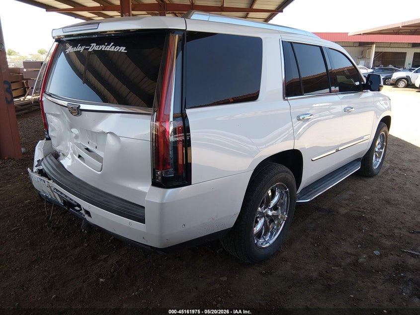 2017 Cadillac Escalade VIN 1GYS4AKJ2HR123468 IAAI salvage auction — REAR END, Salvage (Arizona), sold $9,450 on 2026-07-28 (photo 4)
