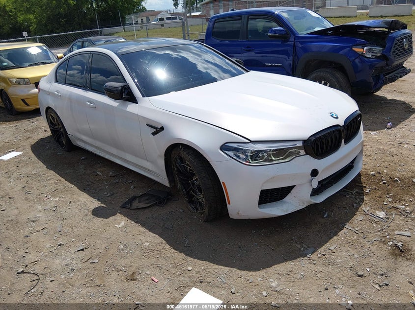 2020 BMW M5 VIN WBSJF0C09LCD38932 IAAI salvage auction — Unknown, Clear (Tennessee), sold $17,500 on 2026-06-11 (photo 1)
