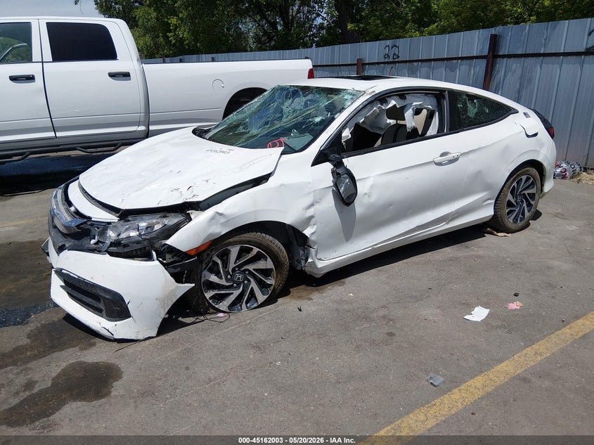 2016 Honda Civic VIN 2HGFC4B04GH317079 IAAI salvage auction — ALL OVER, Salvage (Utah), sold $500 on 2026-07-09 (photo 2)