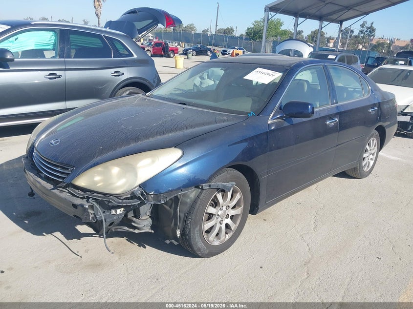 2004 Lexus ES VIN JTHBA30G740008573 IAAI salvage auction — RIGHT FRONT, Salvage (California), sold $400 on 2026-07-15 (photo 2)