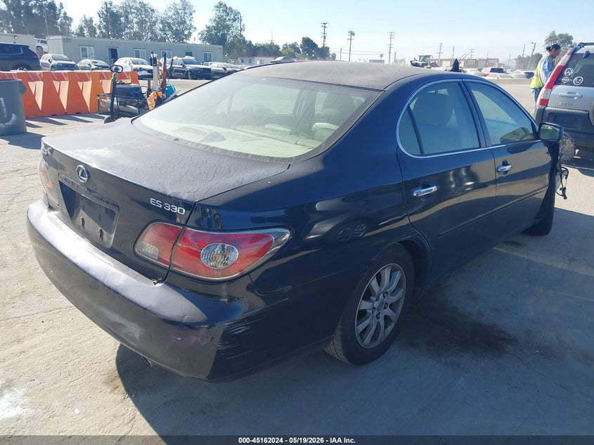 2004 Lexus ES VIN JTHBA30G740008573 IAAI salvage auction — RIGHT FRONT, Salvage (California), sold $400 on 2026-07-15 (photo 4)