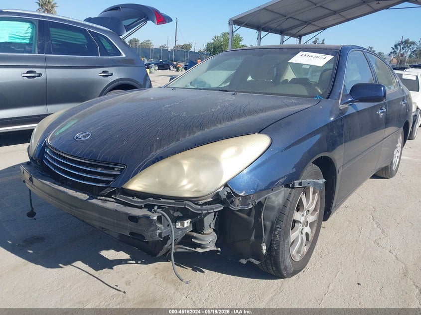 2004 Lexus ES VIN JTHBA30G740008573 IAAI salvage auction — RIGHT FRONT, Salvage (California), sold $400 on 2026-07-15 (photo 6)