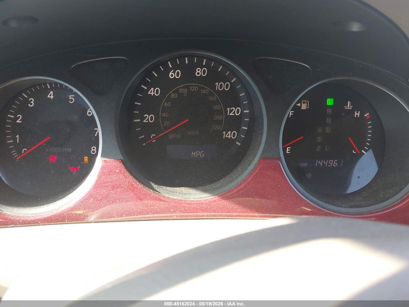 2004 Lexus ES VIN JTHBA30G740008573 IAAI salvage auction — RIGHT FRONT, Salvage (California), sold $400 on 2026-07-15 (photo 7)
