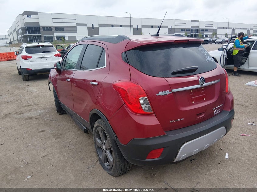 2014 Buick Encore VIN KL4CJASB3EB742977 IAAI salvage auction — FRONT END, Salvage (Texas), sold $275 on 2026-07-07 (photo 3)