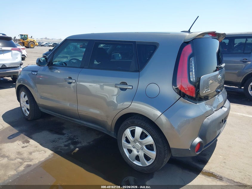 2015 Kia Soul VIN KNDJP3A57F7126674 IAAI salvage auction — REAR END, Salvage (Arizona), sold $600 on 2026-07-28 (photo 3)