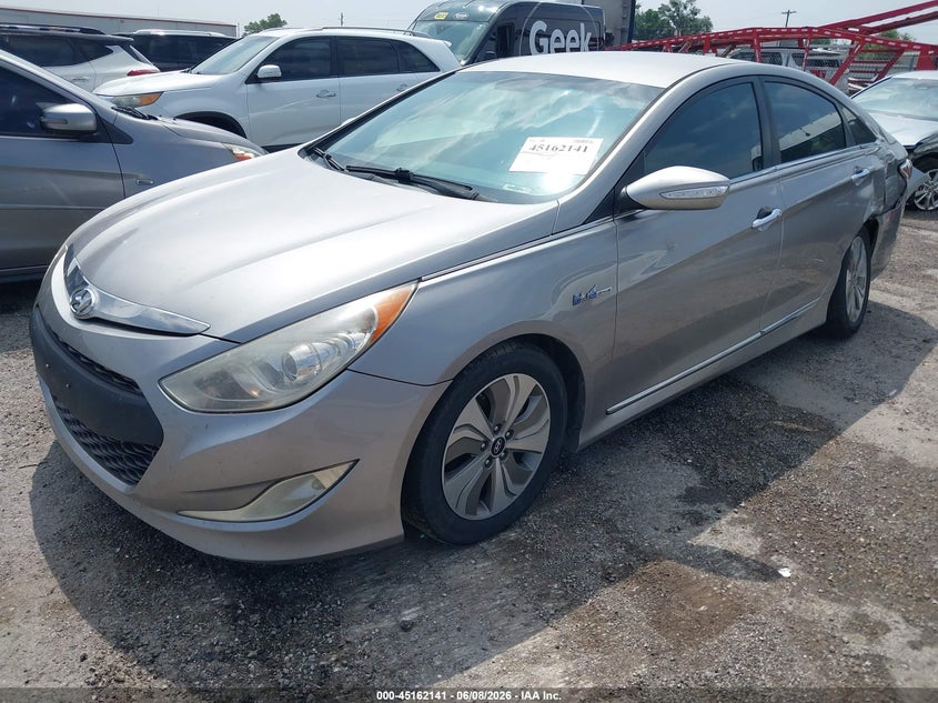 2013 Hyundai Sonata VIN KMHEC4A48DA096218 IAAI salvage auction — LEFT REAR, Salvage (Oklahoma), sold $425 on 2026-07-28 (photo 2)