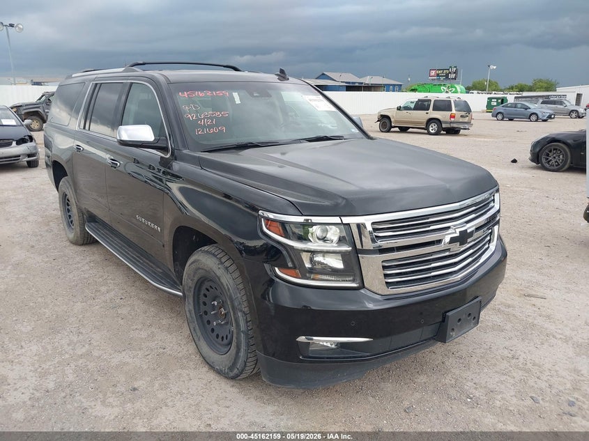 2017 Chevrolet Suburban VIN 1GNSKJKC0HR121609 IAAI salvage auction — THEFT, Original (Texas), sold $11,000 on 2026-07-29 (photo 1)