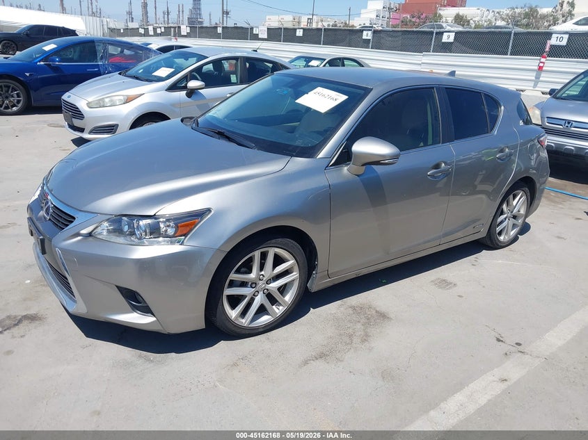 2017 Lexus Ct VIN JTHKD5BH9H2298995 IAAI salvage auction — RIGHT SIDE, Salvage (California), sold $4,650 on 2026-07-15 (photo 2)
