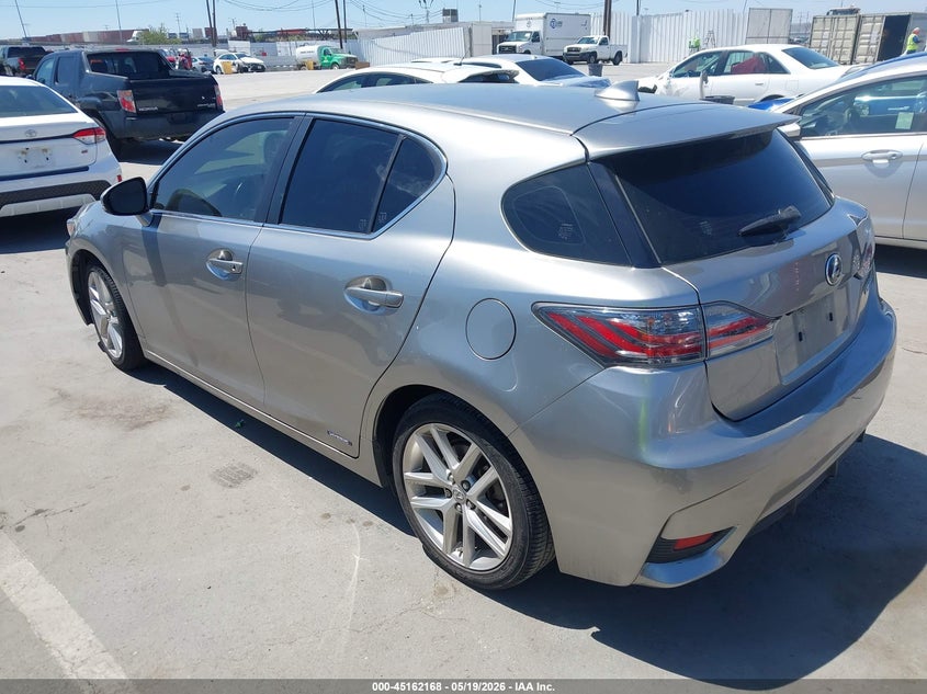 2017 Lexus Ct VIN JTHKD5BH9H2298995 IAAI salvage auction — RIGHT SIDE, Salvage (California), sold $4,650 on 2026-07-15 (photo 3)