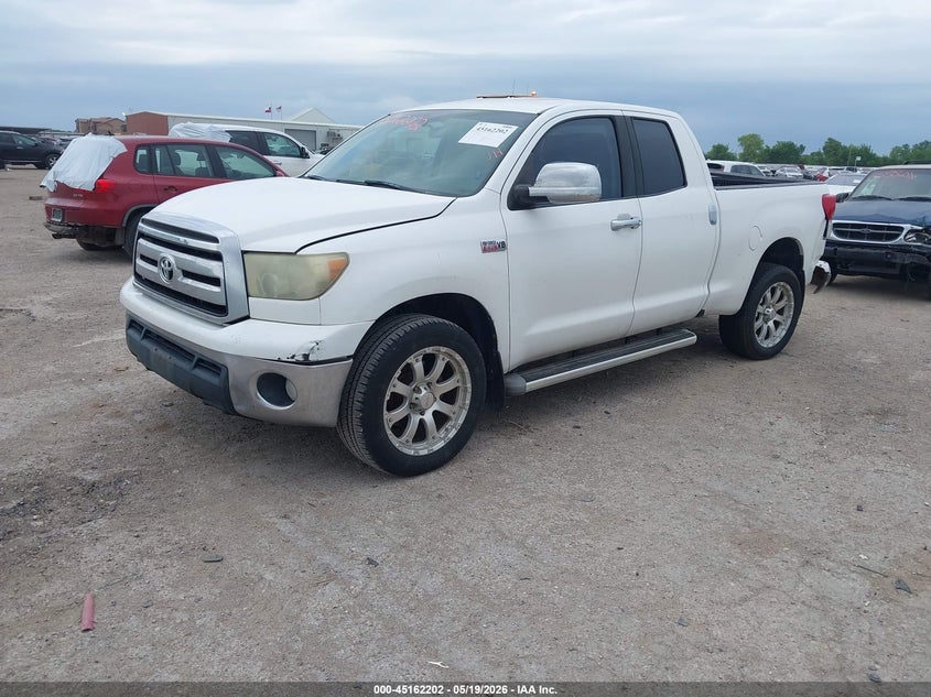 2010 Toyota Tundra VIN 5TFRY5F11AX090054 IAAI salvage auction — REAR END, Salvage (Texas), sold $4,525 on 2026-07-15 (photo 2)
