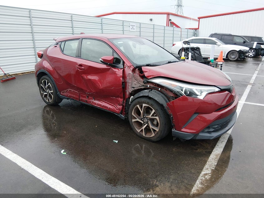 2019 Toyota C-hr VIN JTNKHMBX6K1014447 IAAI salvage auction — RIGHT FRONT, Clear (Tennessee), sold $5,900 on 2026-07-28 (photo 1)