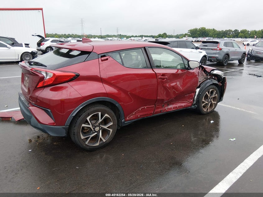 2019 Toyota C-hr VIN JTNKHMBX6K1014447 IAAI salvage auction — RIGHT FRONT, Clear (Tennessee), sold $5,900 on 2026-07-28 (photo 4)