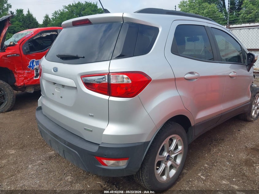 2020 Ford Ecosport VIN MAJ3S2GE5LC354674 IAAI salvage auction — FRONT END, Salvage (Oklahoma), sold $1,450 on 2026-07-29 (photo 4)