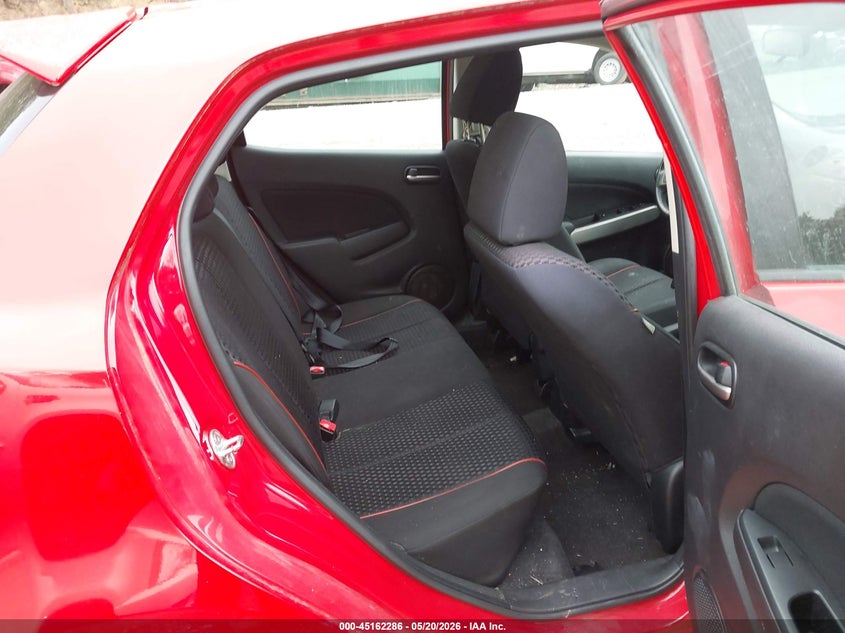 2011 Mazda 2 VIN JM1DE1HZ0B0118774 IAAI salvage auction — FRONT END, Salvage (Pennsylvania), sold $700 on 2026-07-07 (photo 8)