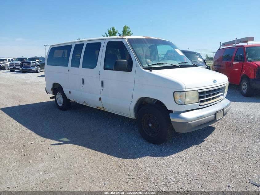 1996 Ford Econoline VIN 1FMEE11H8THA22394 IAAI salvage auction — UNDERCARRIAGE, Certificate Of Title (Nebraska), sold $600 on 2026-07-09 (photo 1)