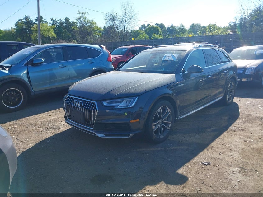 2018 Audi A4 allroad VIN WA18NAF41JA116043 IAAI salvage auction — FRONT END, Salvage Title, sold $8,600 on 2026-07-05 (photo 2)