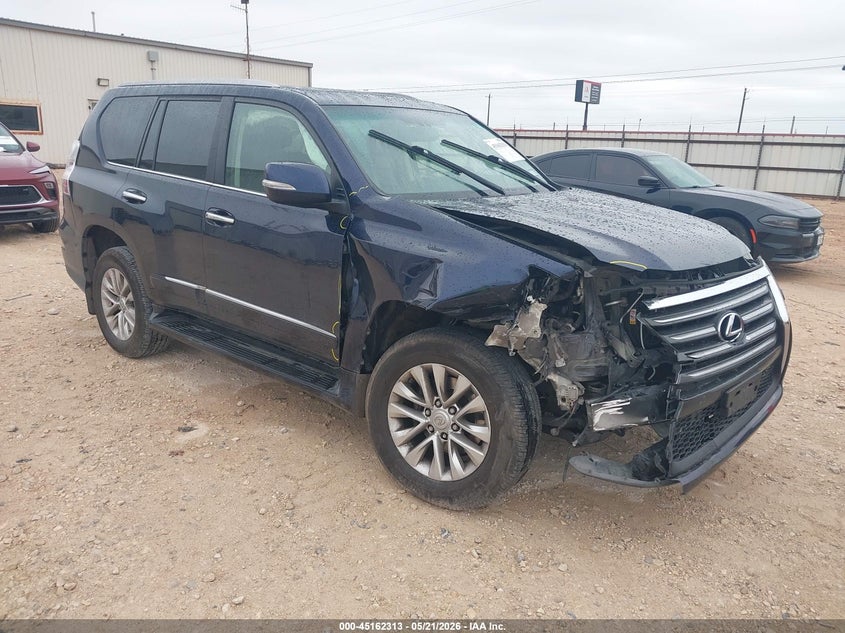 2019 Lexus Gx VIN JTJBM7FX8K5225537 IAAI salvage auction — FRONT END, Salvage (Texas), sold $3,050 on 2026-07-30 (photo 1)