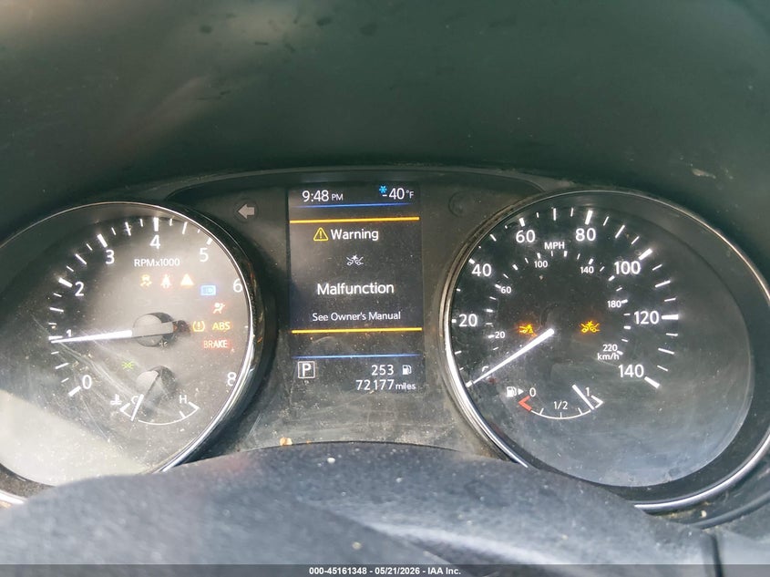 2019 Nissan Rogue VIN KNMAT2MT4KP550839 IAAI salvage auction — RIGHT FRONT, Salvage (South Carolina), sold $1,100 on 2026-07-14 (photo 7)