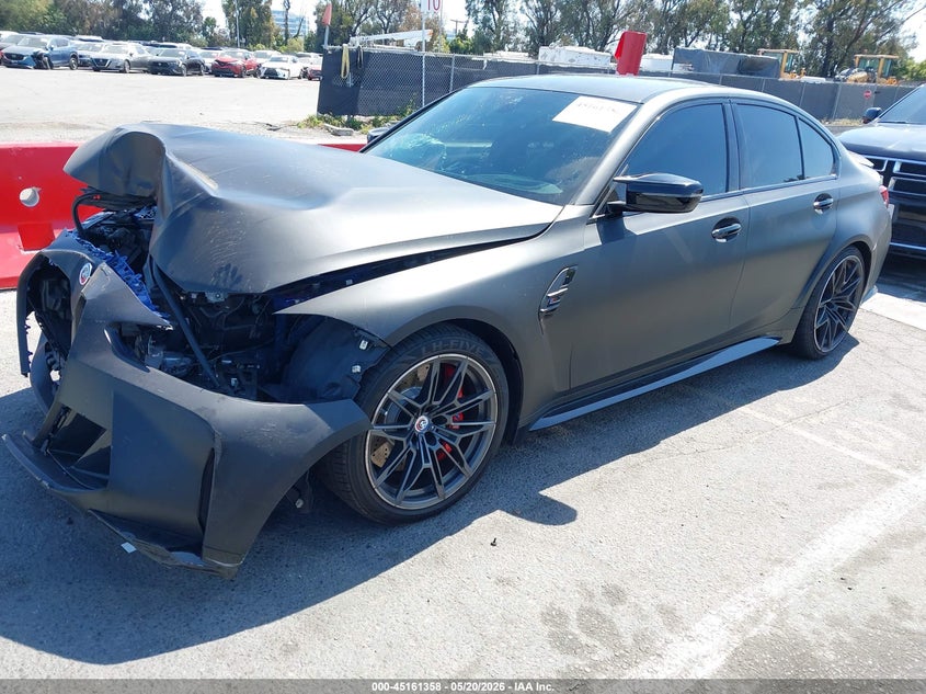 2023 BMW M3 VIN WBS33AY01PFP34029 IAAI salvage auction — FRONT END, Salvage (Arizona), sold $23,200 on 2026-07-18 (photo 2)