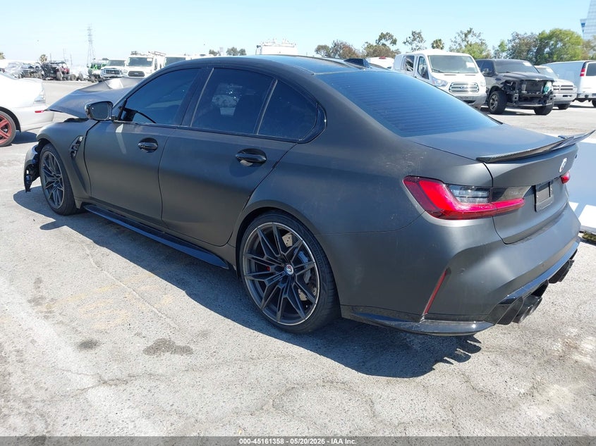 2023 BMW M3 VIN WBS33AY01PFP34029 IAAI salvage auction — FRONT END, Salvage (Arizona), sold $23,200 on 2026-07-18 (photo 3)