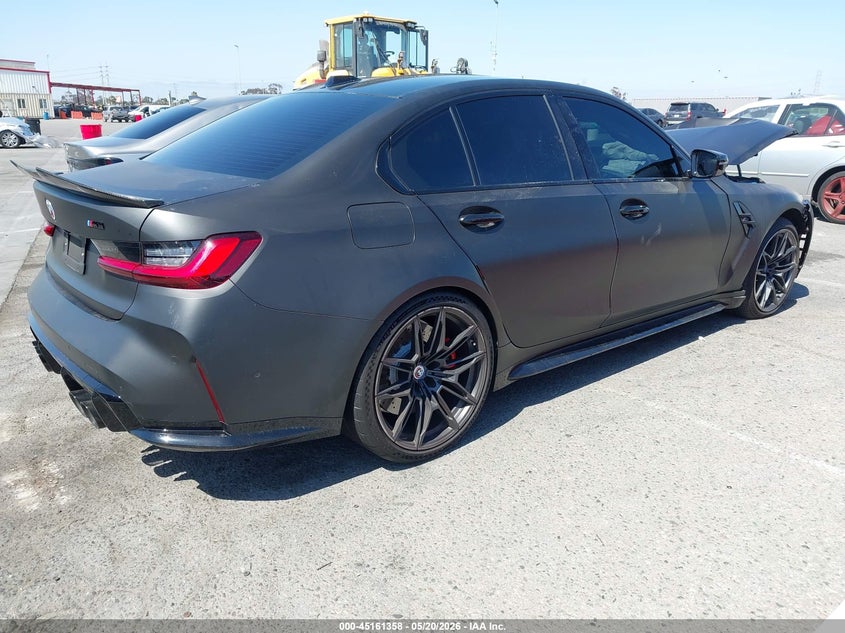 2023 BMW M3 VIN WBS33AY01PFP34029 IAAI salvage auction — FRONT END, Salvage (Arizona), sold $23,200 on 2026-07-18 (photo 4)