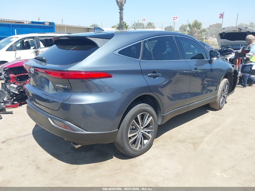 2022 Toyota Venza VIN JTEAAAAH9NJ093397 IAAI salvage auction — REAR END, Salvage (California), sold $7,550 on 2026-07-22 (photo 4)