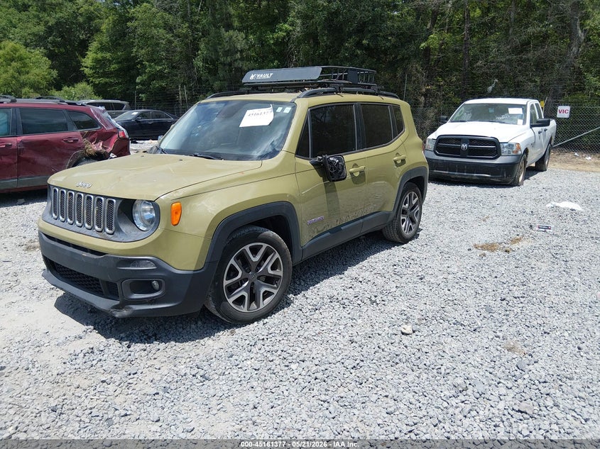 2015 Jeep Renegade VIN ZACCJABT8FPB81259 IAAI salvage auction — FRONT END, Salvage (South Carolina), sold $1,300 on 2026-07-21 (photo 2)