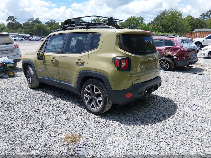 2015 Jeep Renegade VIN ZACCJABT8FPB81259 IAAI salvage auction — FRONT END, Salvage (South Carolina), sold $1,300 on 2026-07-21 (photo 3)