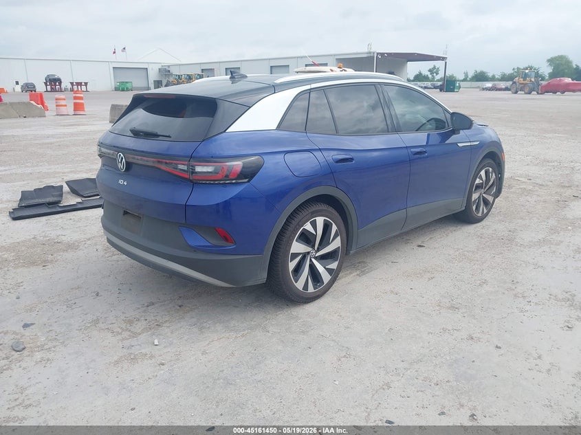 2022 Volkswagen Id.4 VIN WVGKMPE2XNP066128 IAAI salvage auction — LEFT FRONT, Salvage (Texas), sold $9,500 on 2026-07-17 (photo 4)