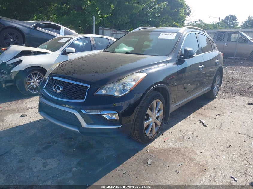 2017 Infiniti Qx50 VIN JN1BJ0RP5HM384886 IAAI salvage auction — THEFT, Salvage Title, sold $2,150 on 2026-07-30 (photo 2)