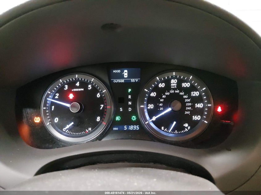 2012 Lexus VIN JTHBK1EG3C2500532 IAAI salvage auction — HAIL, Salvage Title, sold $7,100 on 2026-08-01 (photo 7)
