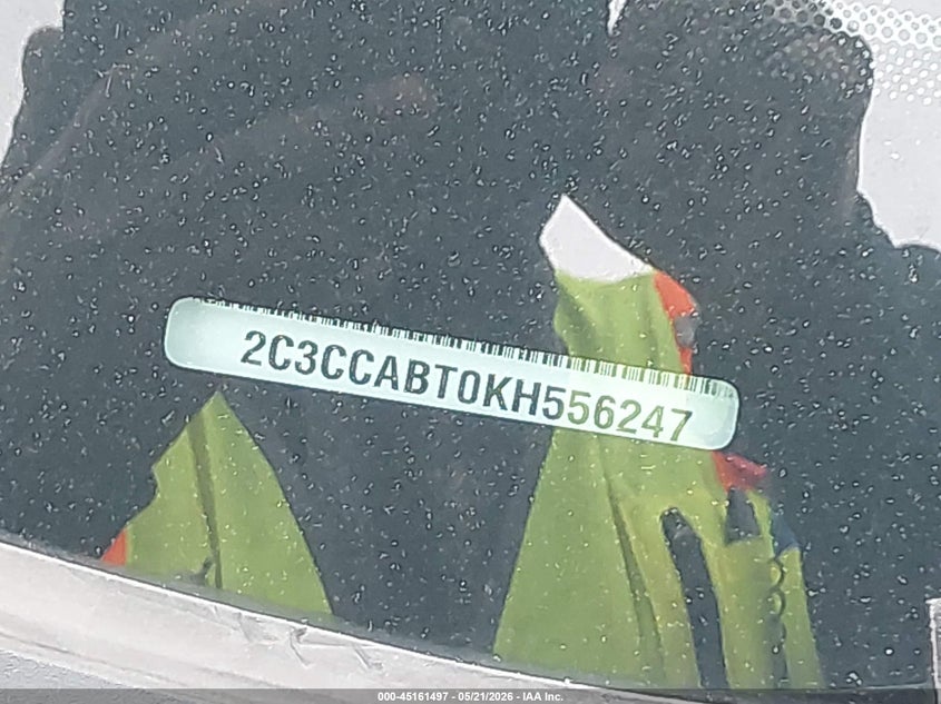 2019 Chrysler 300 VIN 2C3CCABT0KH556247 IAAI salvage auction — FRONT & REAR, Mv-907A (New York), sold $7,700 on 2026-07-07 (photo 9)
