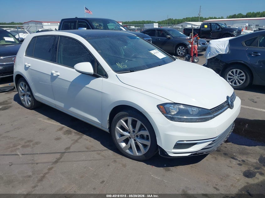 2019 Volkswagen Golf VIN 3VWG57AU0KM028694 IAAI salvage auction — FRONT END, Salvage (North Carolina), sold $2,250 on 2026-07-22 (photo 1)