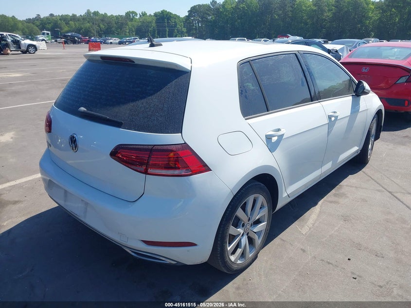 2019 Volkswagen Golf VIN 3VWG57AU0KM028694 IAAI salvage auction — FRONT END, Salvage (North Carolina), sold $2,250 on 2026-07-22 (photo 4)