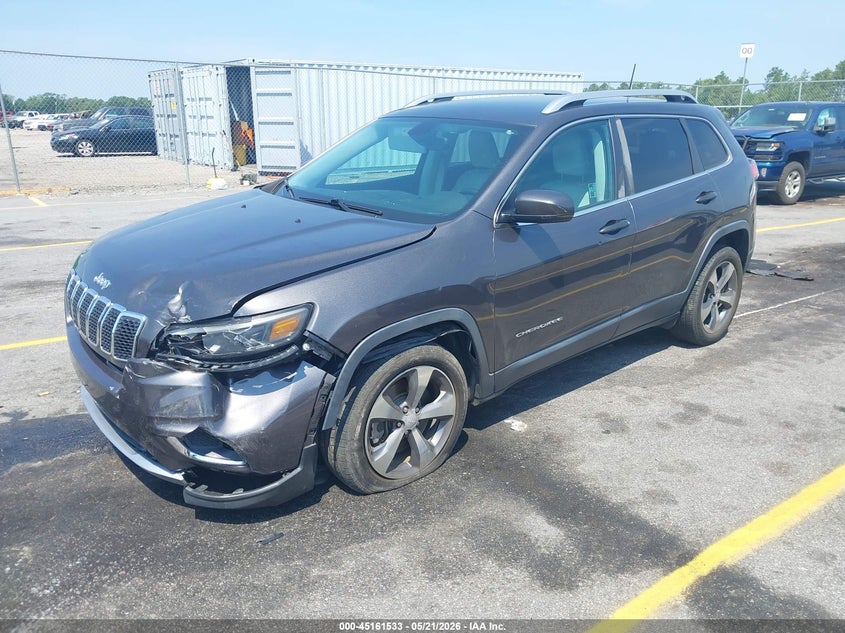 2019 Jeep Cherokee VIN 1C4PJLDB6KD151865 IAAI salvage auction — LEFT FRONT, Salvage (South Carolina), sold $2,050 on 2026-07-18 (photo 2)