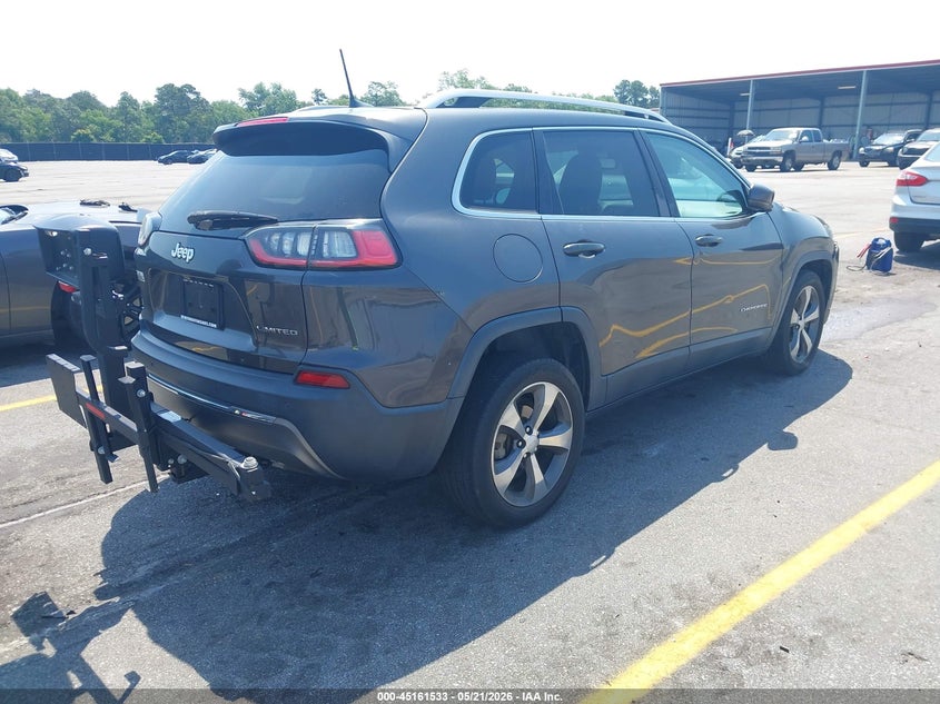 2019 Jeep Cherokee VIN 1C4PJLDB6KD151865 IAAI salvage auction — LEFT FRONT, Salvage (South Carolina), sold $2,050 on 2026-07-18 (photo 4)